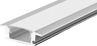Recessed aluminium LED profile