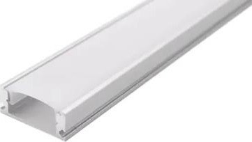 Surface-mount aluminium LED profile