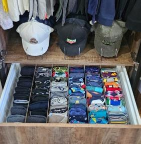 Bedroom drawer insert