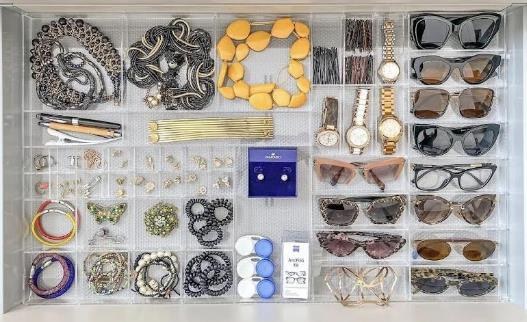Jewellery & sunglasses organiser