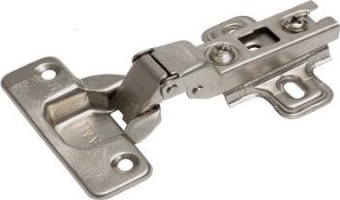 Half-overlay hinge