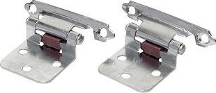 3-knuckle spring-loaded hinge