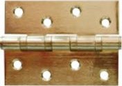 Brass-plated butt hinge