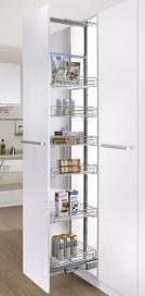 Tall larder pull-out