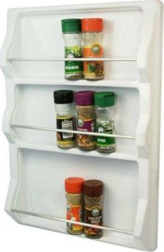 Plastic 3-tier spice rack
