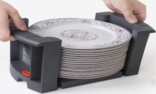 Adjustable plate holder