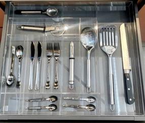Cutlery & utensil drawer insert