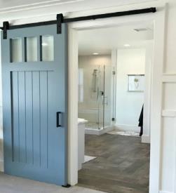 Barn sliding door system