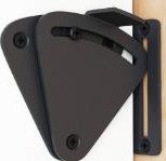 Barn door latch