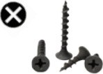 Black drywall screws