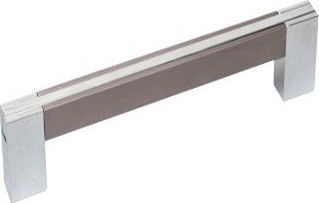 Two-tone square bar handle