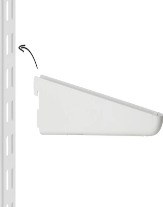 Straight shelf brackets