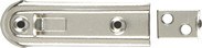 Straight flush bolt