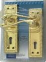 Georgia mortice handle lock set