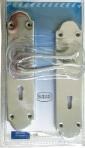 Victoria mortice handle lock set