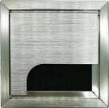 Square steel cable outlet