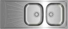 Teka Starbright double-bowl sink