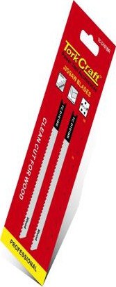 Reverse-tooth U-shank jigsaw blades